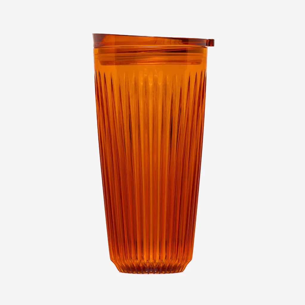 Huskee Renew Cup + Lid Amber 16oz 470ml - Image 6