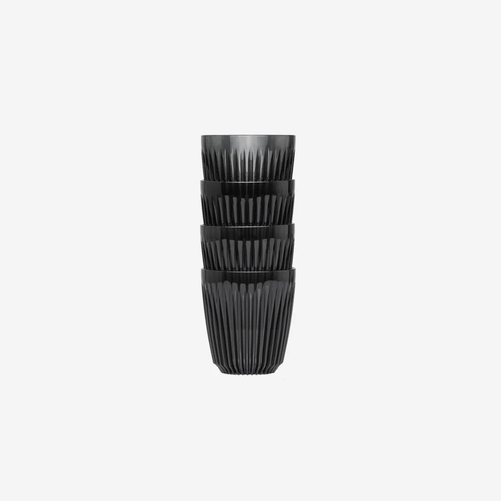 Huskee Renew Cup Smoke 8oz 235ml 4-Pack