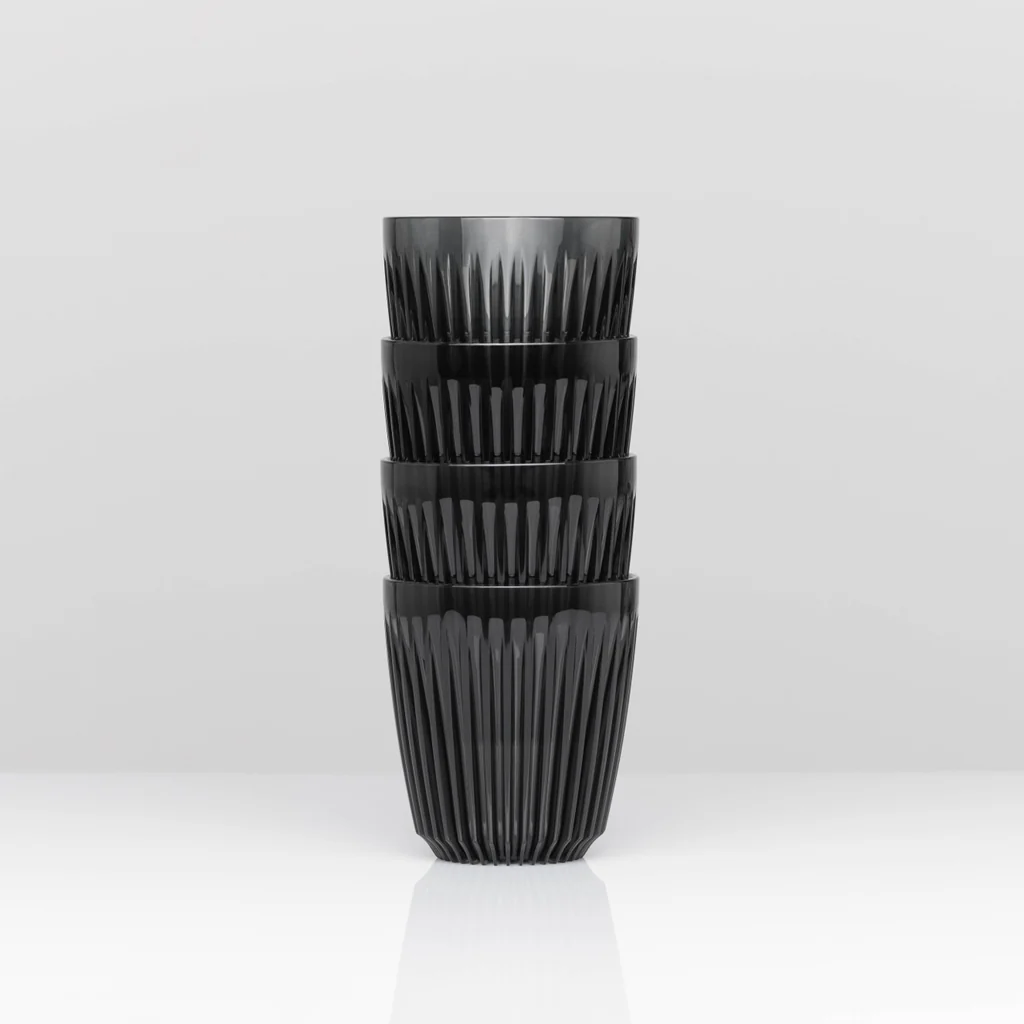 Huskee Renew Cup Smoke 8oz 235ml 4-Pack - Image 3