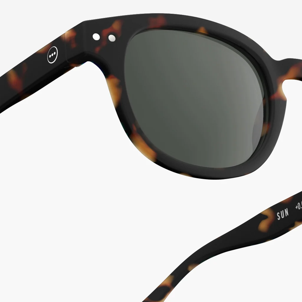 Izipizi Sunglasses Adult #C Dark Tortoise - Image 4