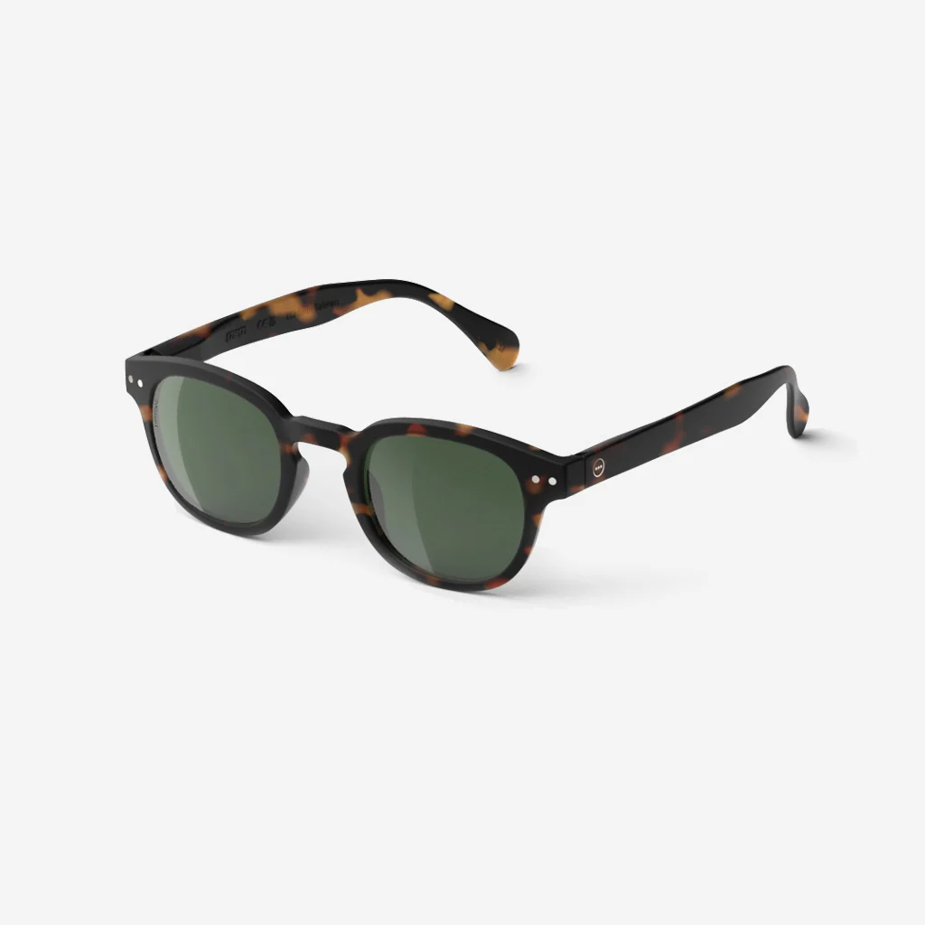 Izipizi Sunglasses Adult #C Dark Tortoise Polarised