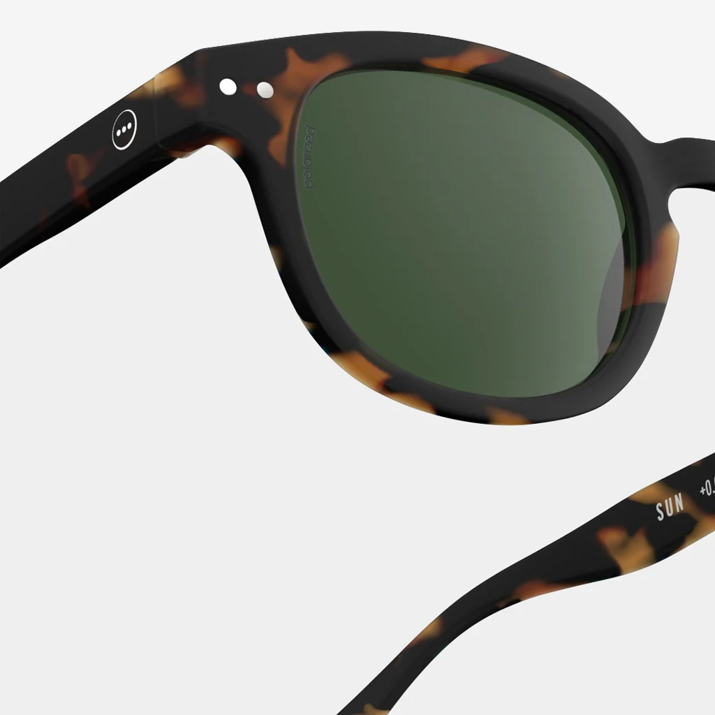 Izipizi Sunglasses Adult #C Dark Tortoise Polarised - Image 4