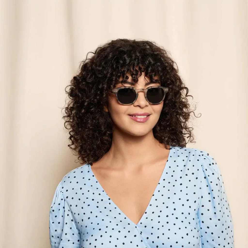 Izipizi Sunglasses Adult #C Light Tortoise - Image 2