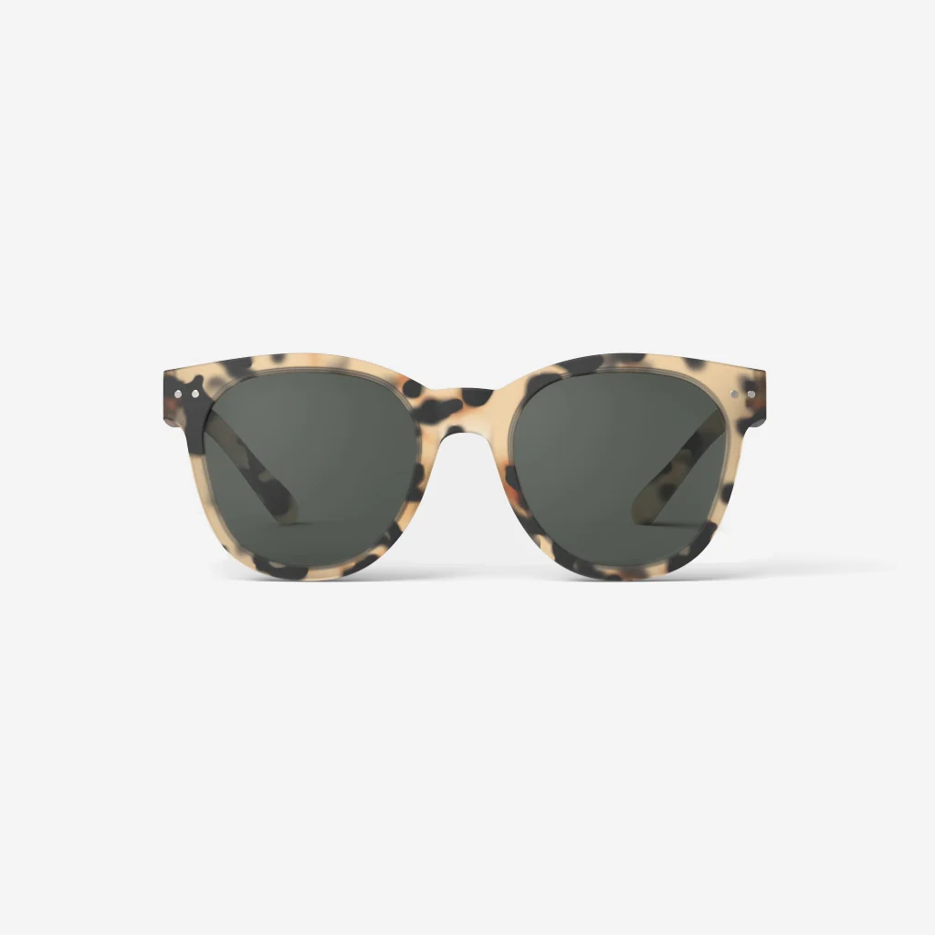 Izipizi Sunglasses Adult #N Sun Collection Light Tortoise