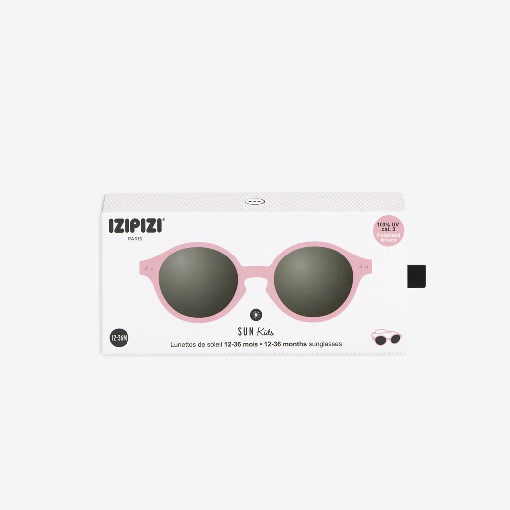 Izipizi Sunglasses Kids Pastel Pink - Image 5