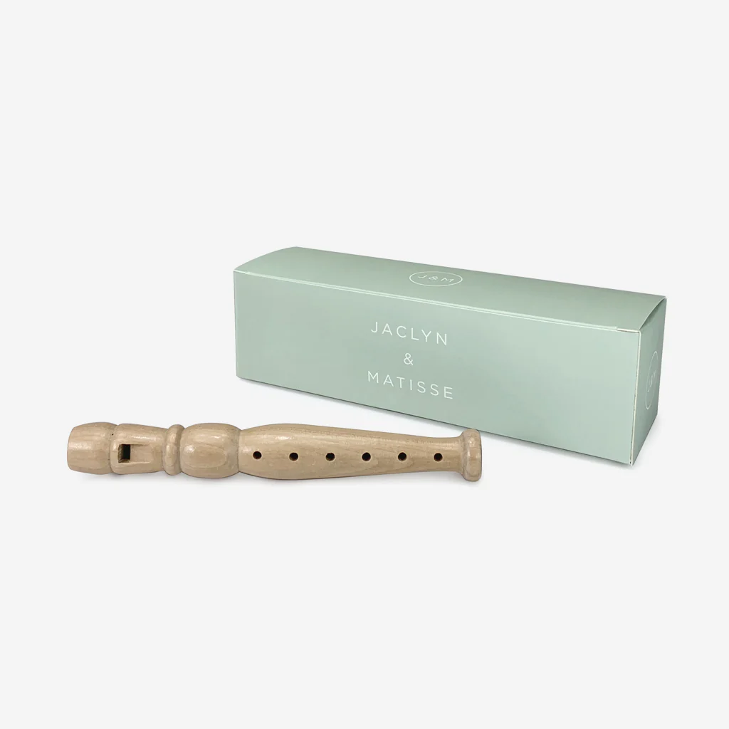 Jaclyn & Matisse Baby Wooden Flute - Image 2