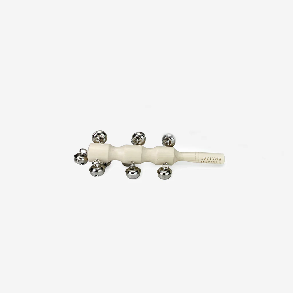 Jaclyn & Matisse Baby Wooden Jingle Stick
