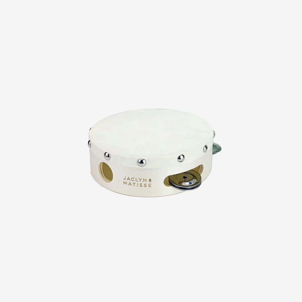 Jaclyn & Matisse Baby Wooden Tambourine Drum