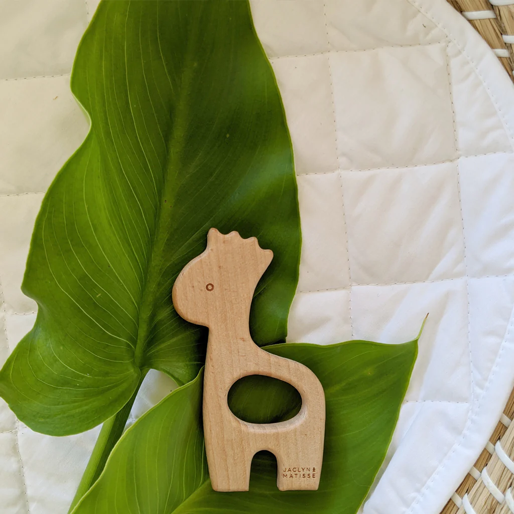 Jaclyn & Matisse Georgie The Giraffe Teether - Image 3