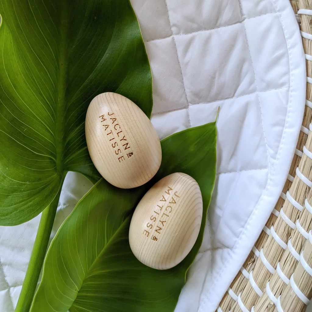 Jaclyn & Matisse Wooden Egg Shakers - Image 4