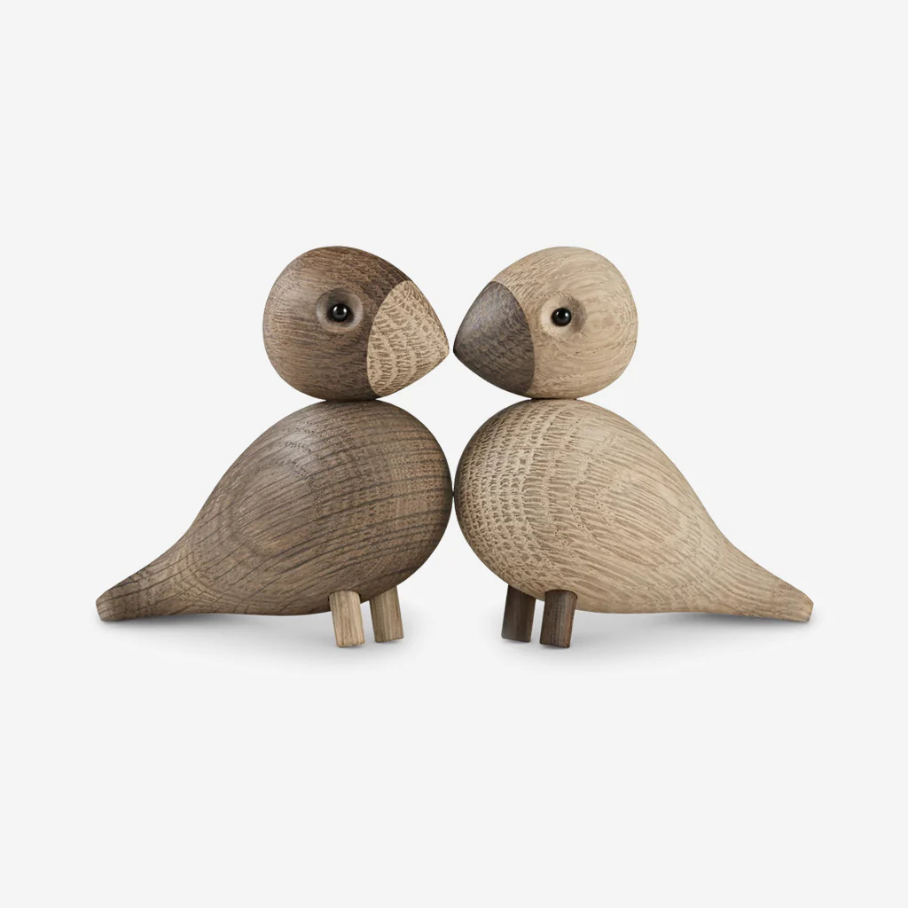 Kay Bojesen Lovebirds Pair Oak - Image 3