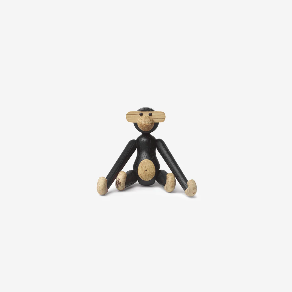 Kay Bojesen Monkey Mini Dark Stained Oak