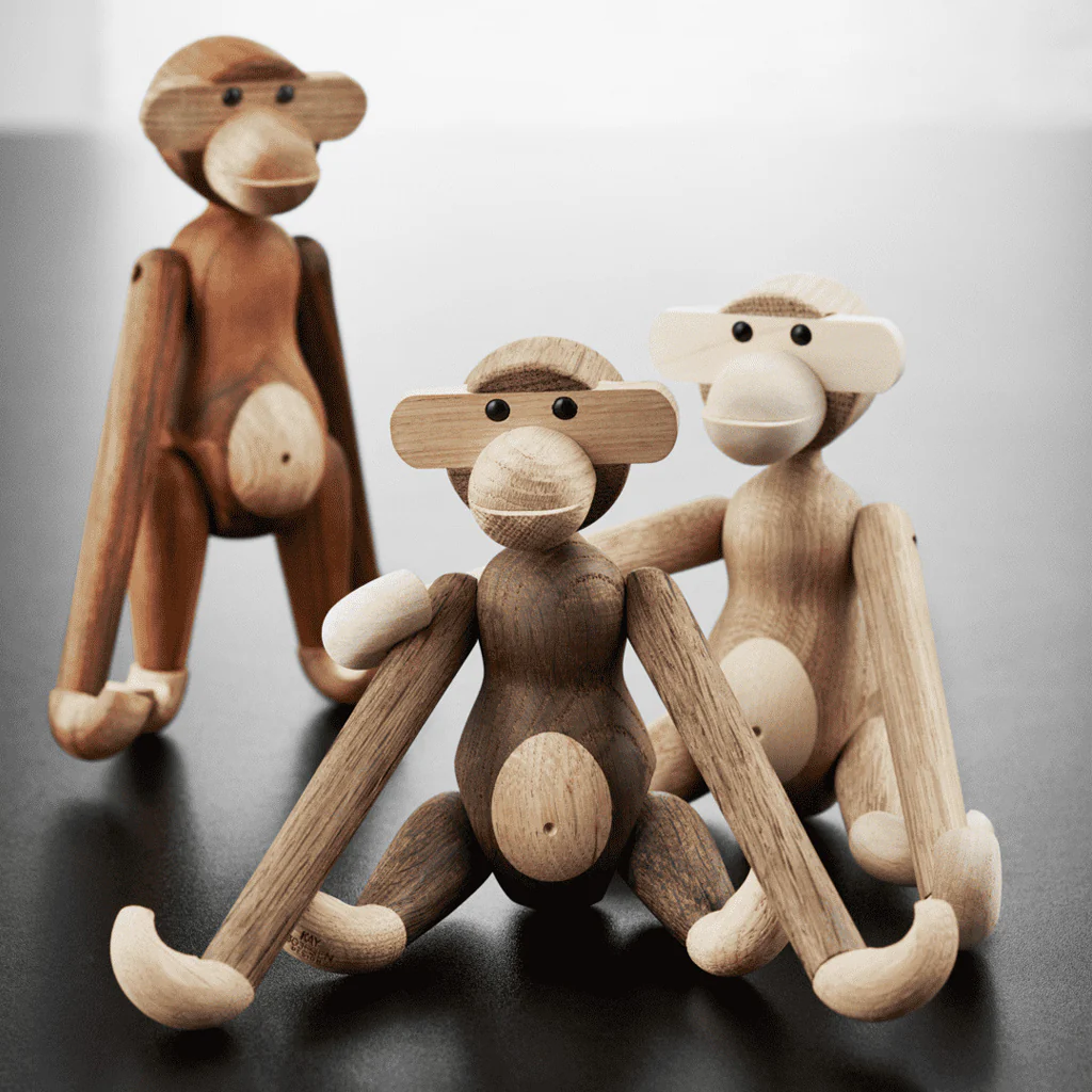Kay Bojesen Monkey Small Oak Maple - Image 4