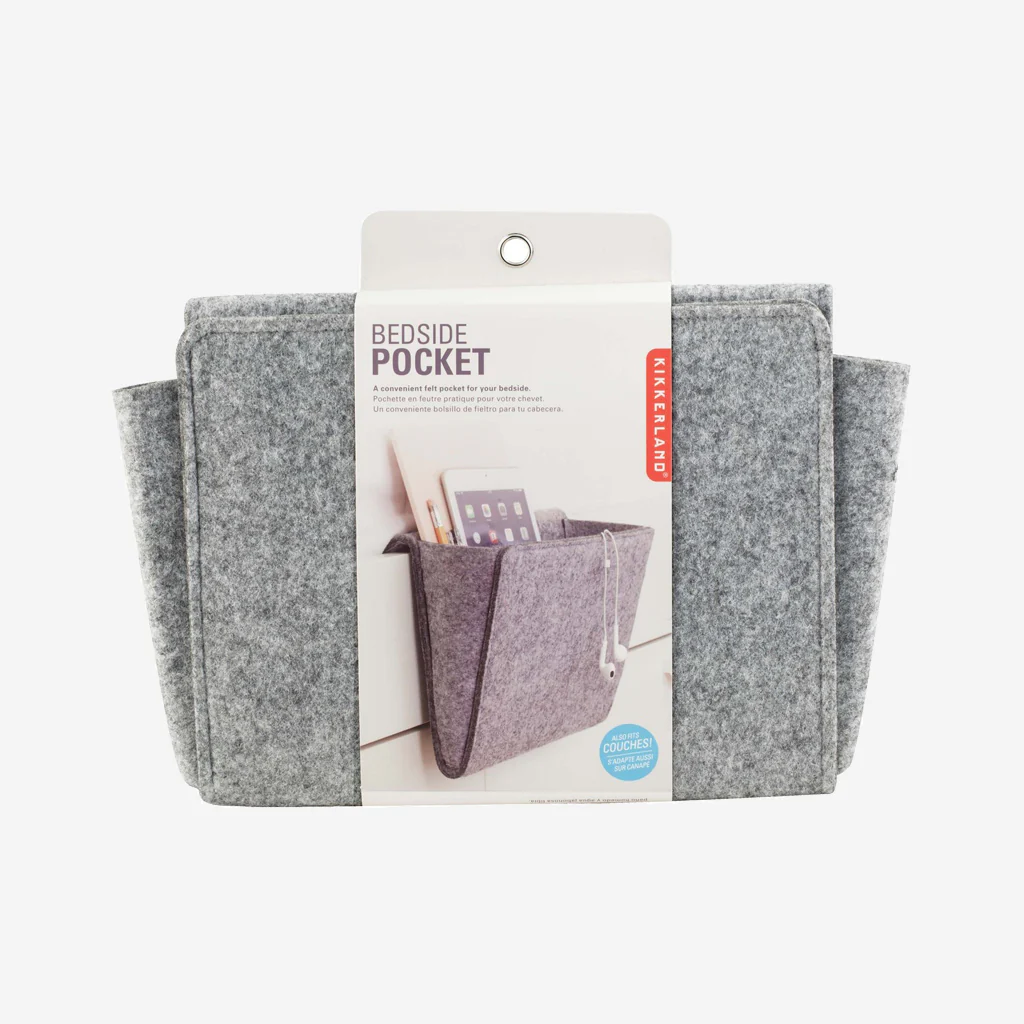 Kikkerland Felt Bedside Pocket - Image 3