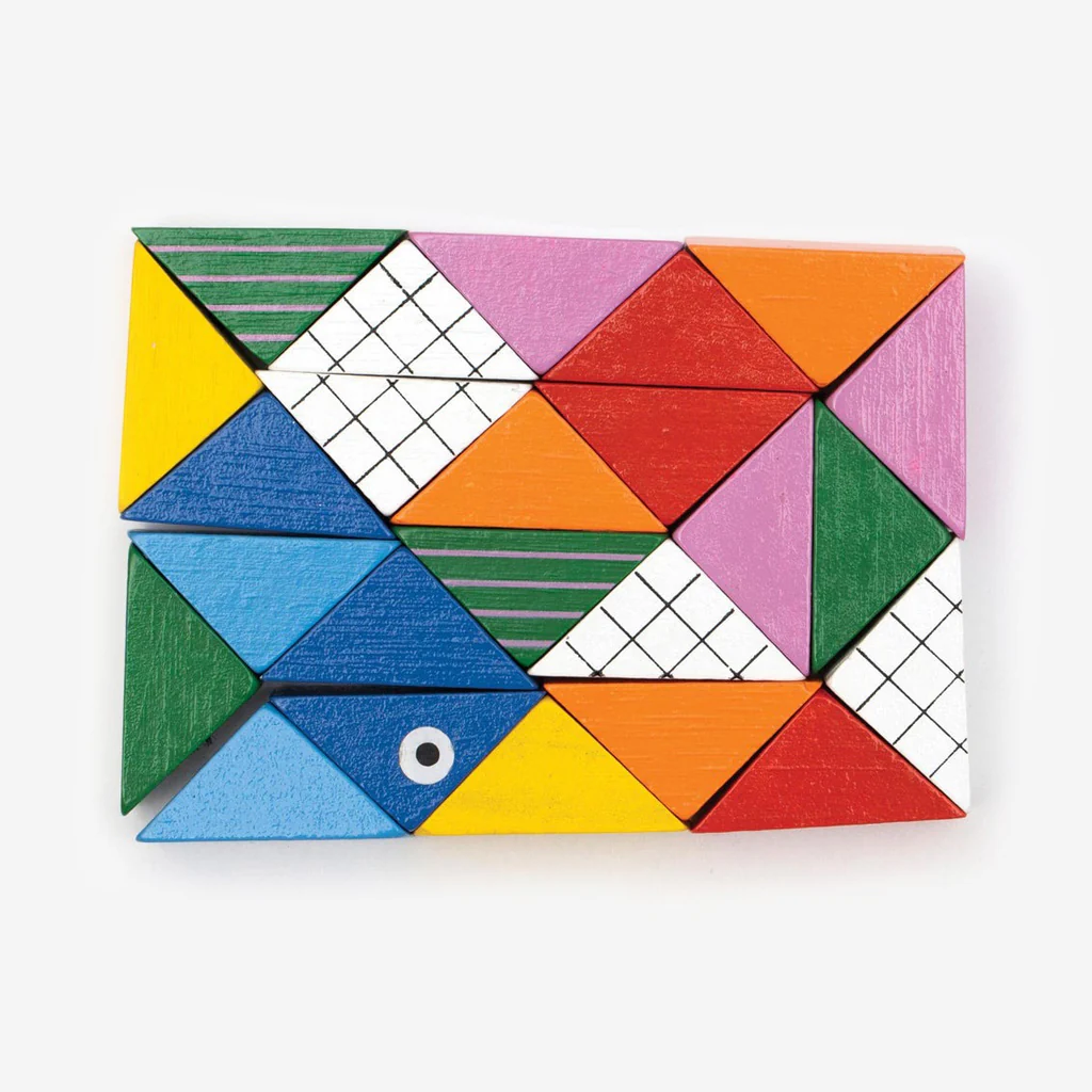 Kikkerland Kidoki Twist-A-Zoo Wooden Twist Puzzle - Image 5