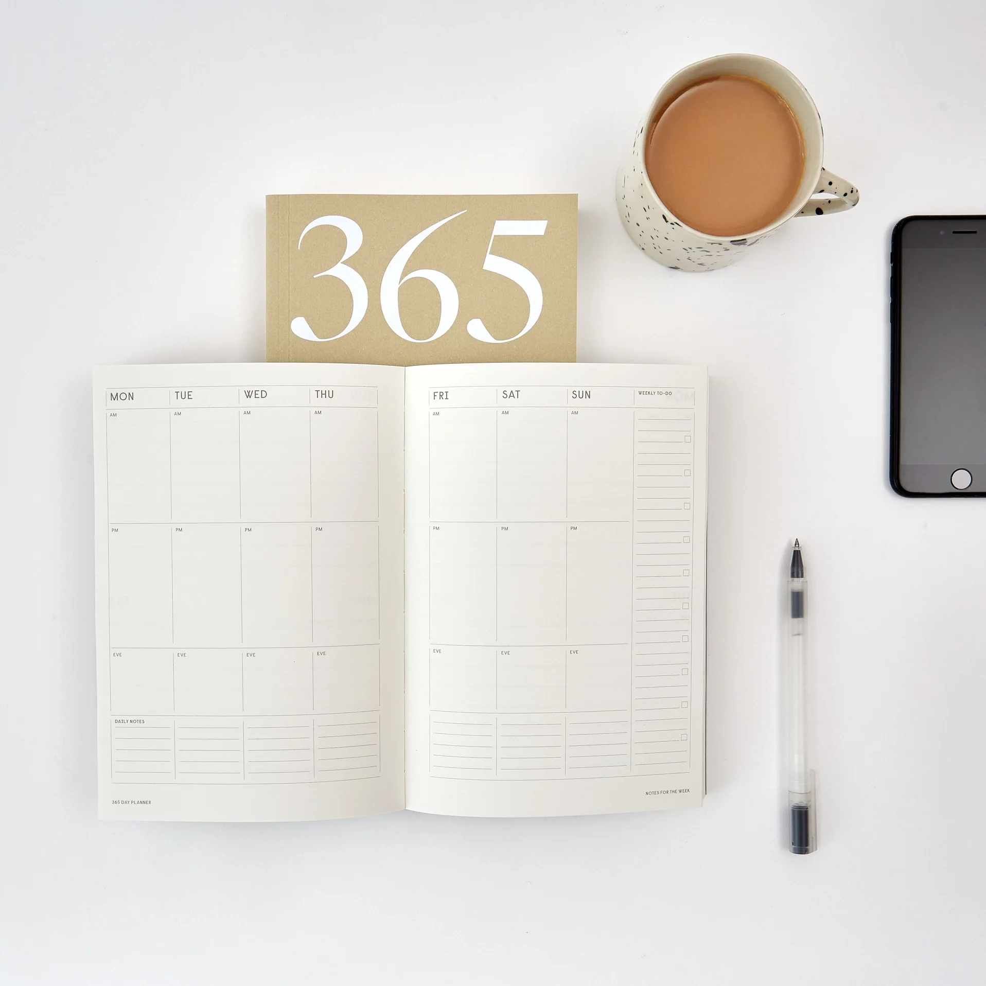Kinshipped 365 Lay Flat Undated A5 Planner Pitch - Image 3