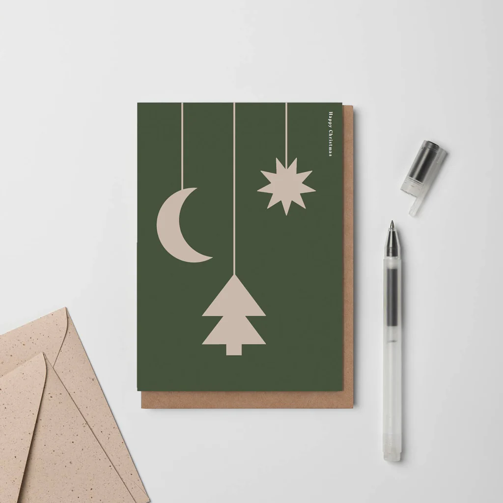 Kinshipped Happy Christmas Festive Decoration Card - Image 2