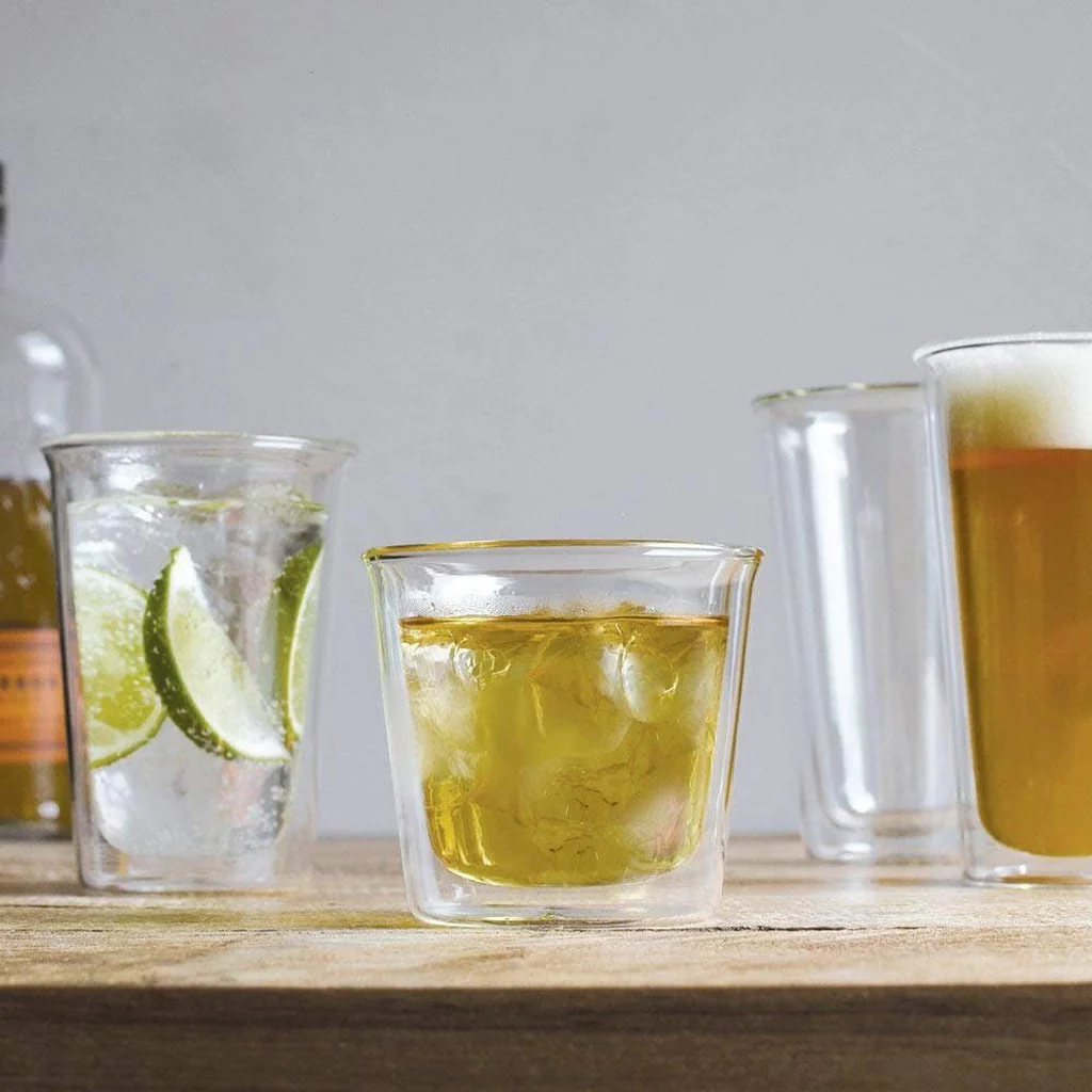 Kinto Cast Double Wall Cocktail Glass 290ml - Image 3