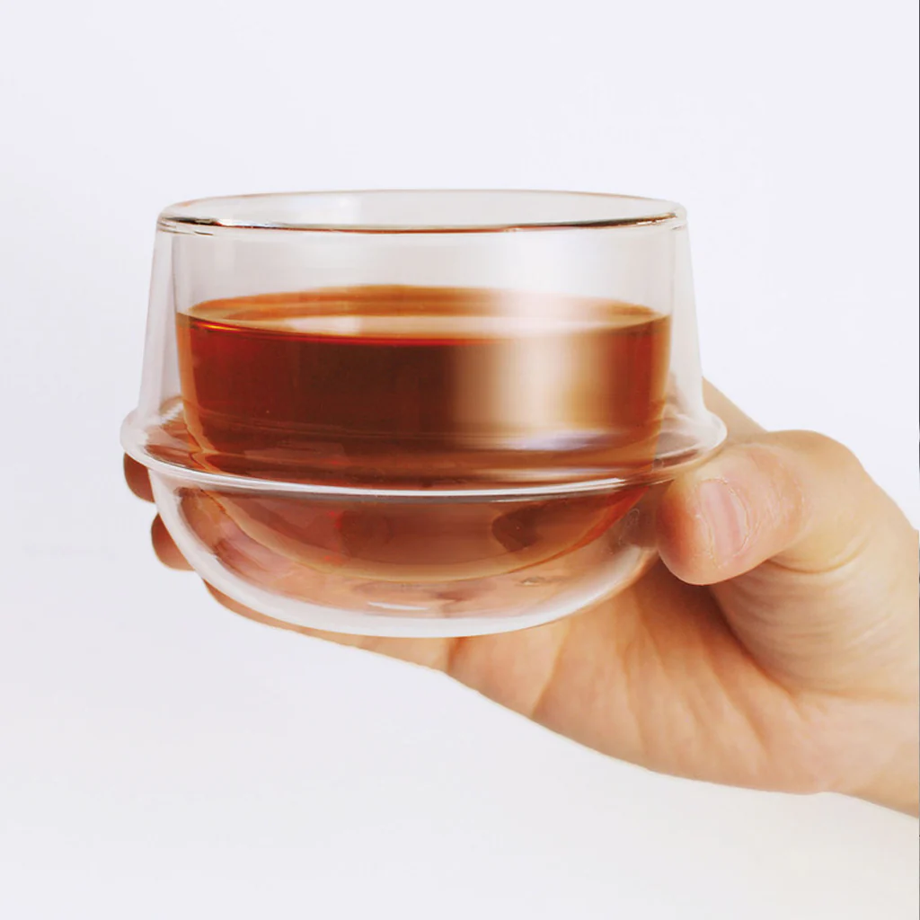 Kinto Kronos Double Wall Tea Cup - Image 13