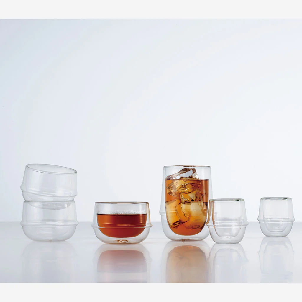 Kinto Kronos Double Wall Tea Cup - Image 4