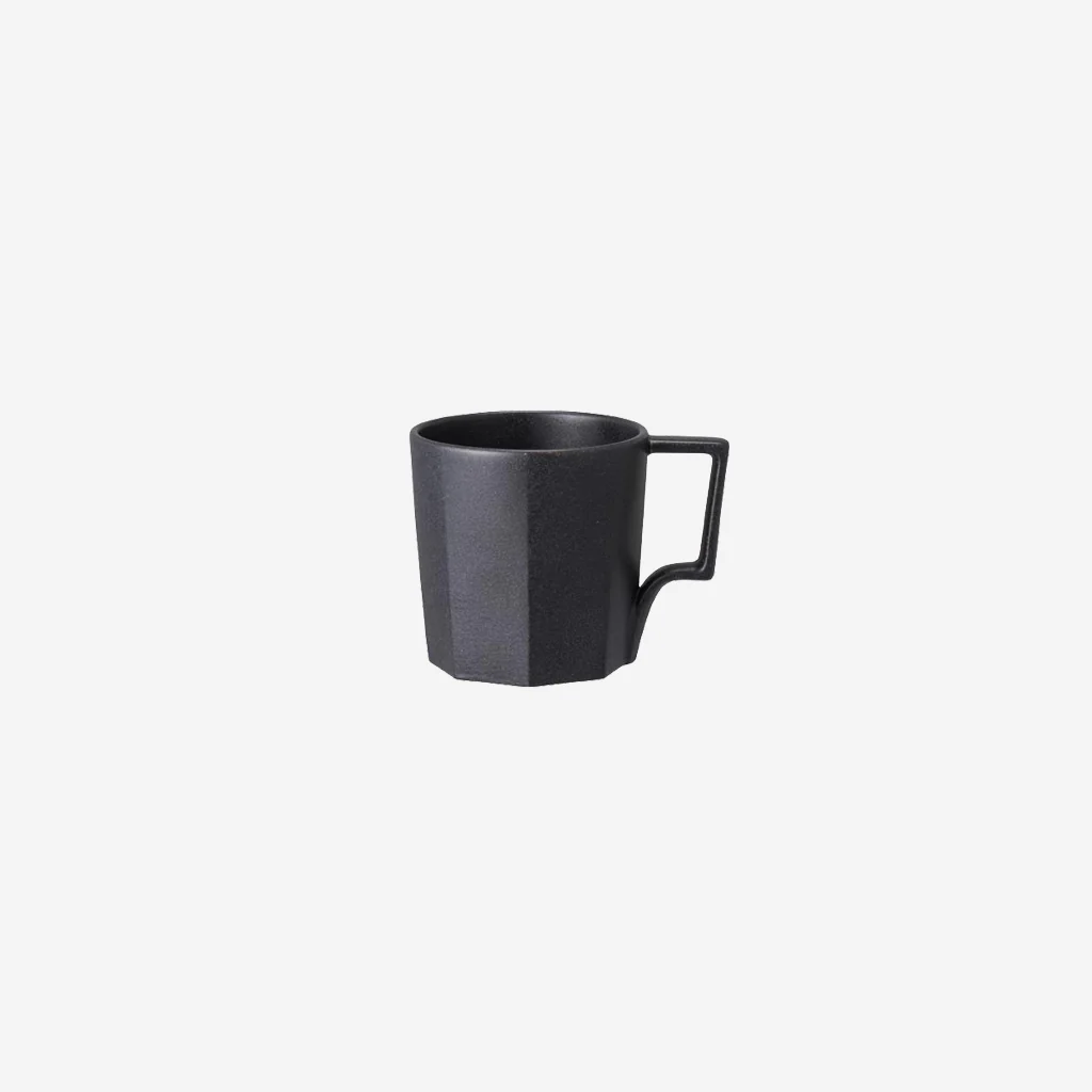 Kinto Oct Mug Black 300ml