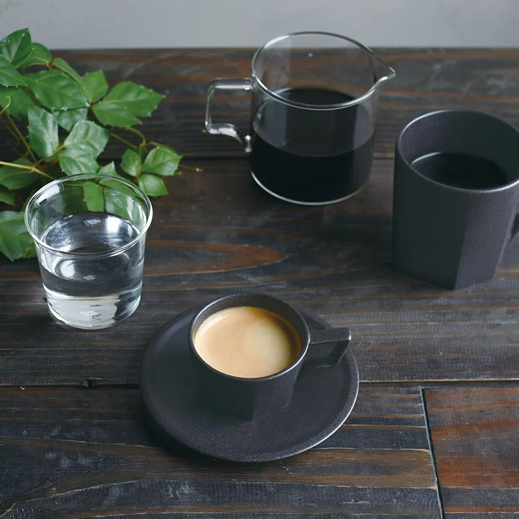 Kinto Oct Mug Black 300ml - Image 2