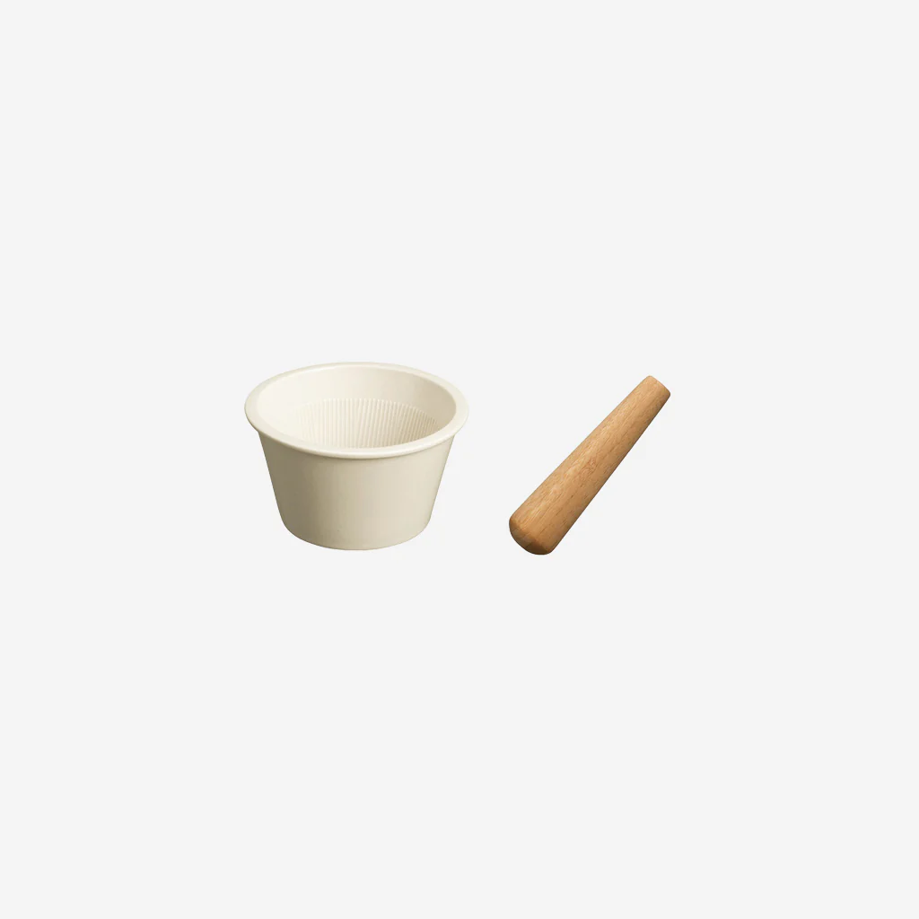 Kinto Taku Mortar & Pestle White