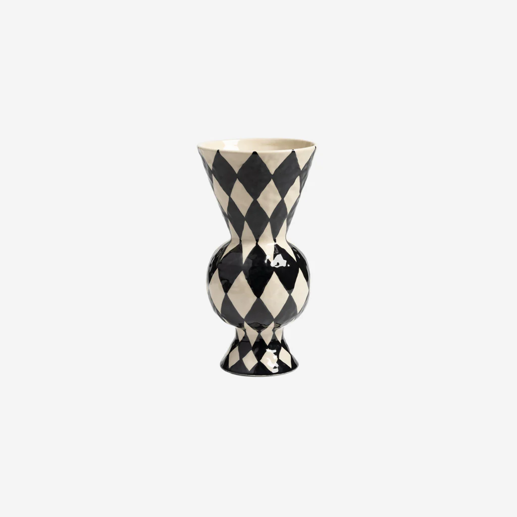 Klevering Rhomic Vase Black