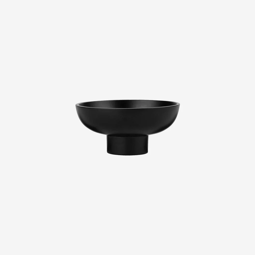 Kristina Dam Alumina Tealight Candleholder Black