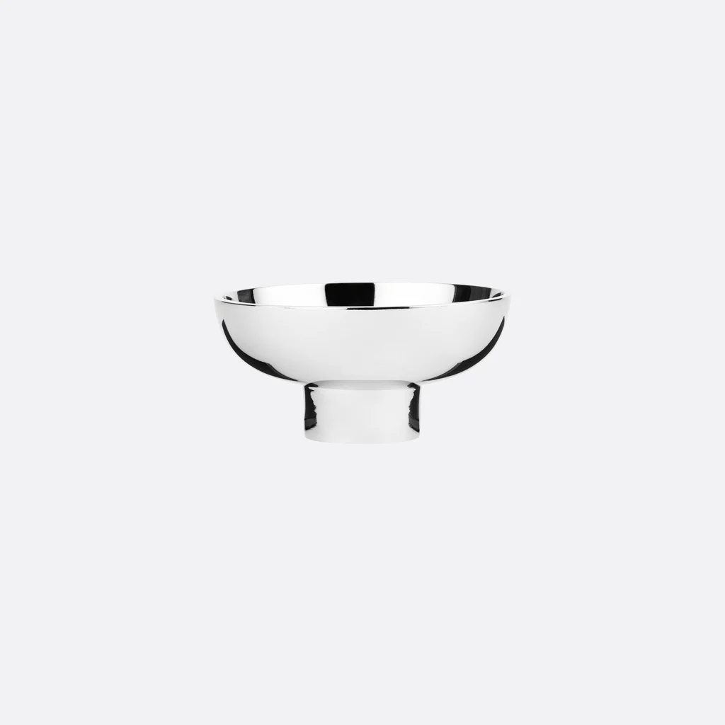 Kristina Dam Alumina Tealight Candleholder Polished Aluminium