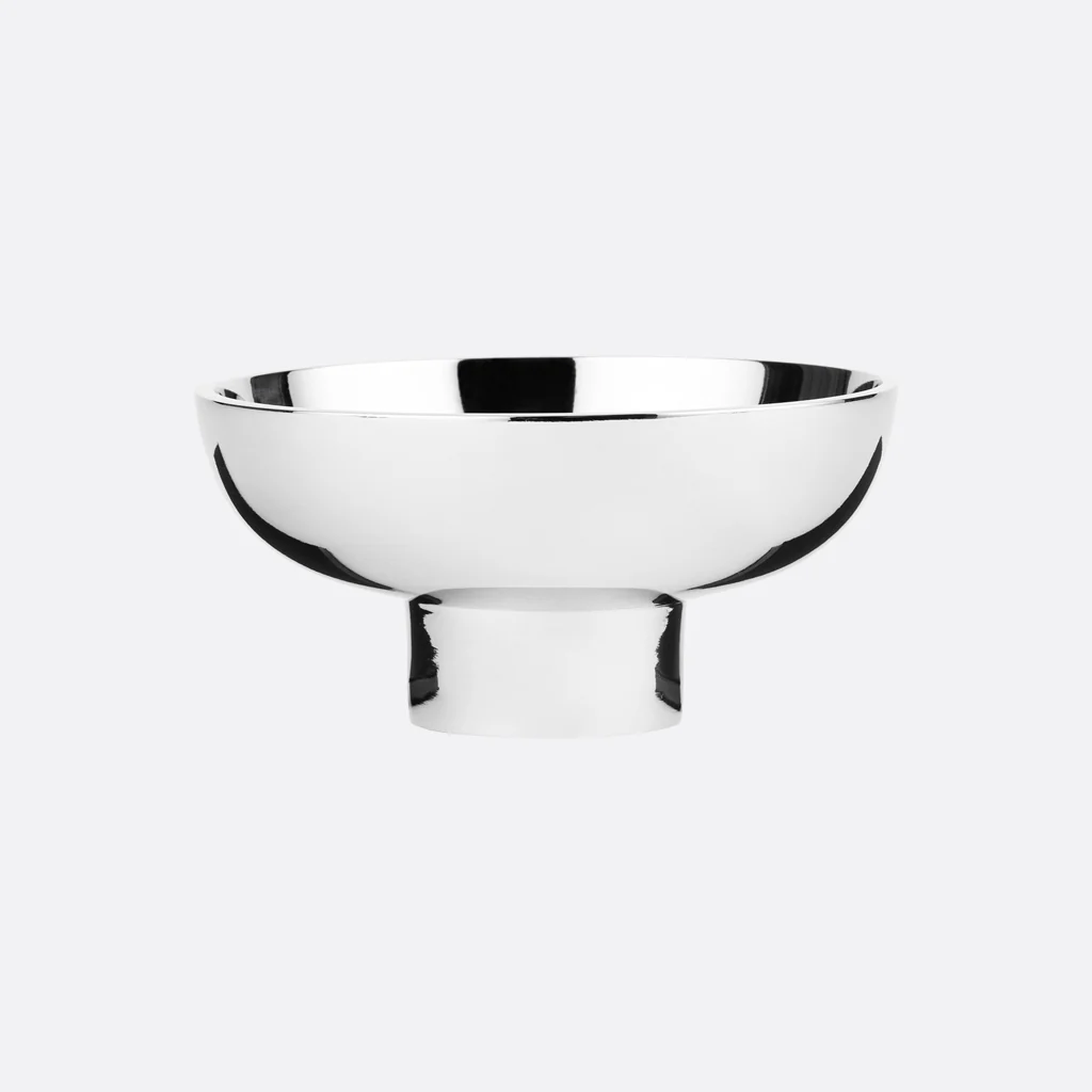 Kristina Dam Alumina Tealight Candleholder Polished Aluminium - Image 4
