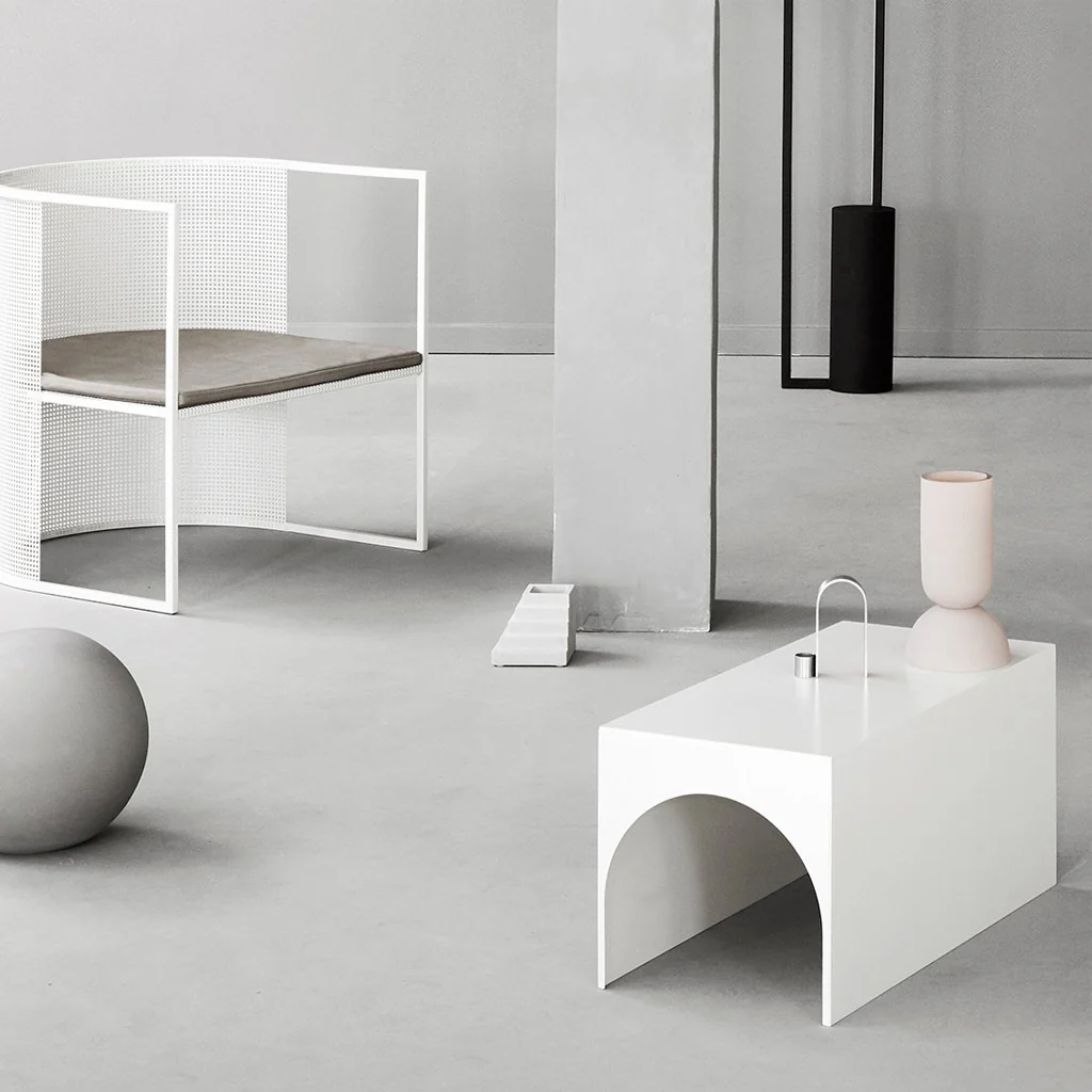 Kristina Dam Arch Table Small Beige - Image 3