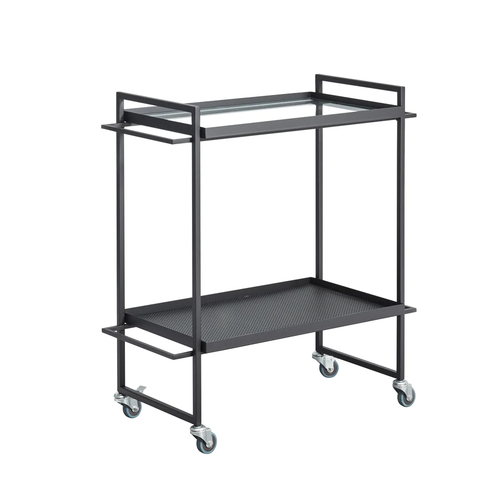 Kristina Dam Bauhaus Bar Trolley Black - Image 2