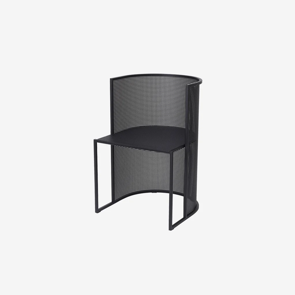 Kristina Dam Bauhaus Dining Chair Black