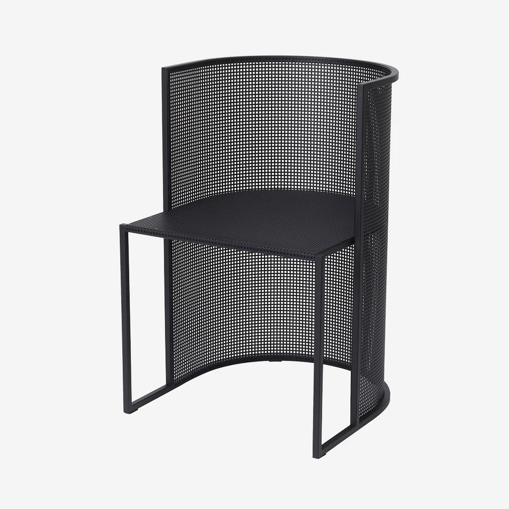 Kristina Dam Bauhaus Dining Chair Black - Image 3