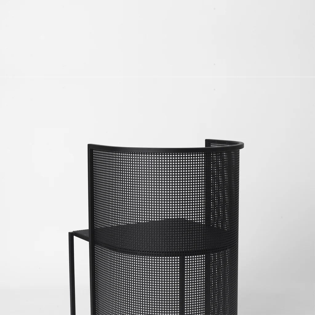 Kristina Dam Bauhaus Dining Chair Black - Image 4