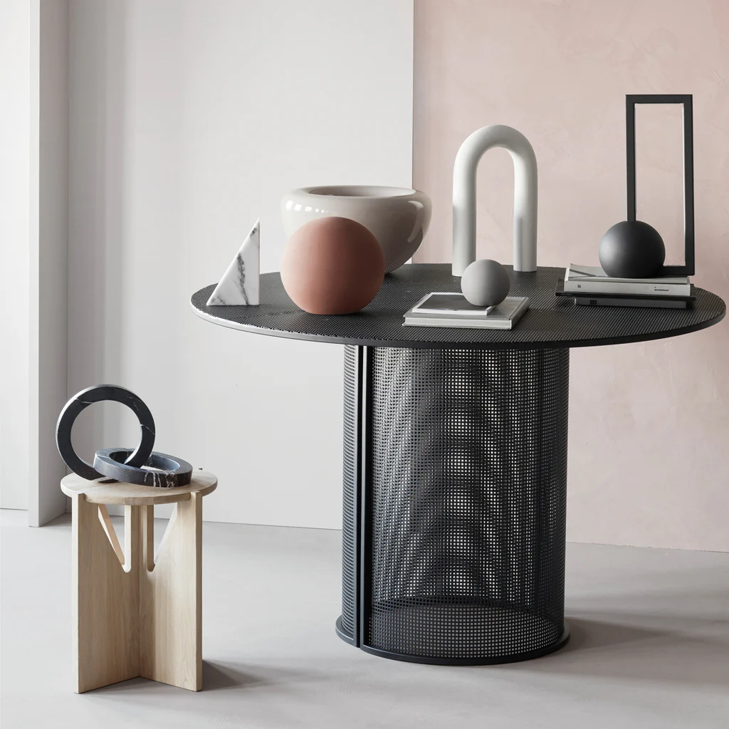 Kristina Dam Bauhaus Dining Table Black - Image 4