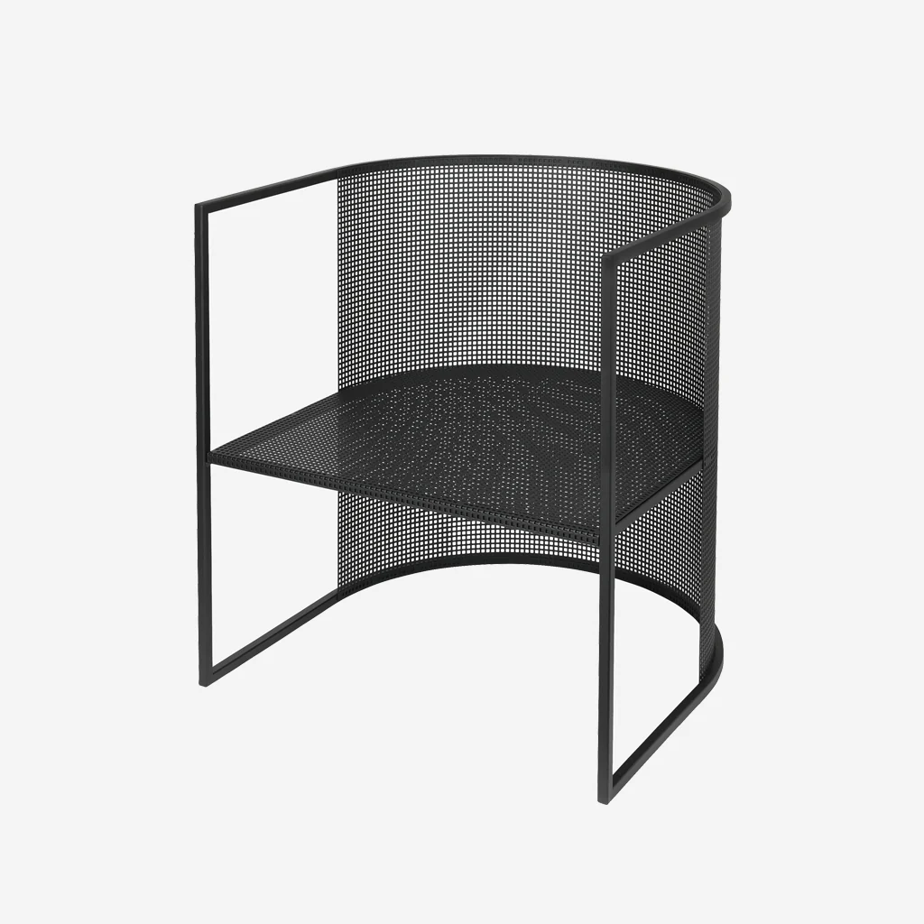 Kristina Dam Bauhaus Lounge Chair Black - Image 2