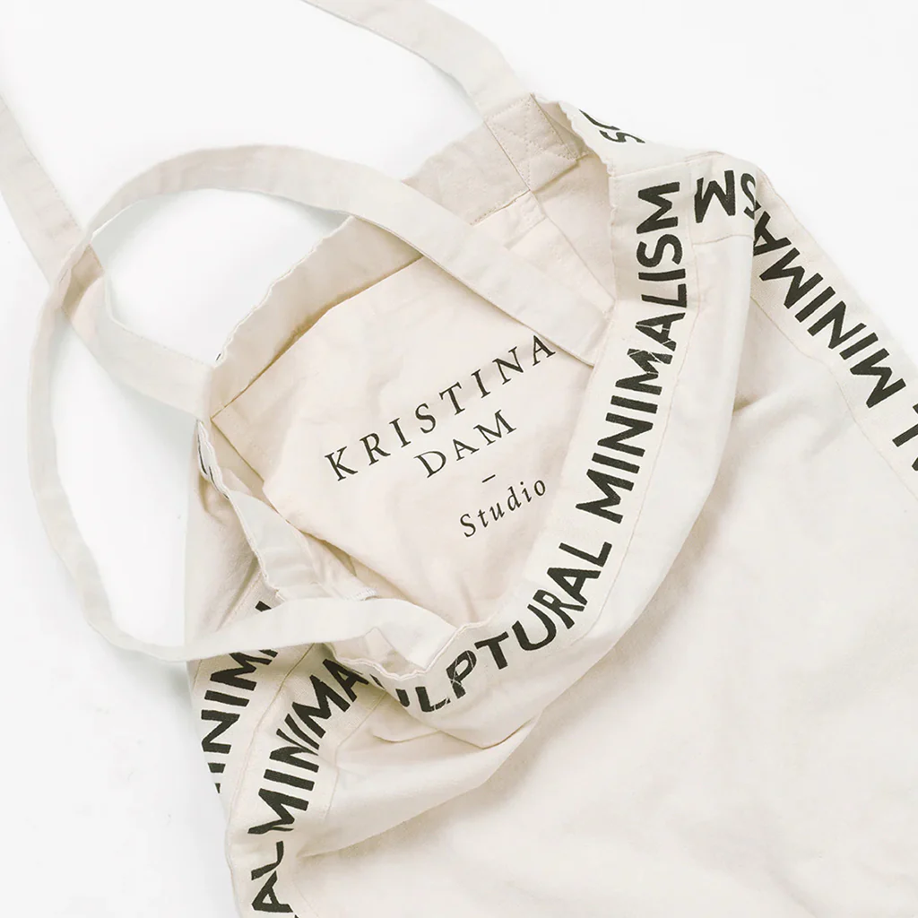 Kristina Dam Canvas Tote Bag Natural - Image 4