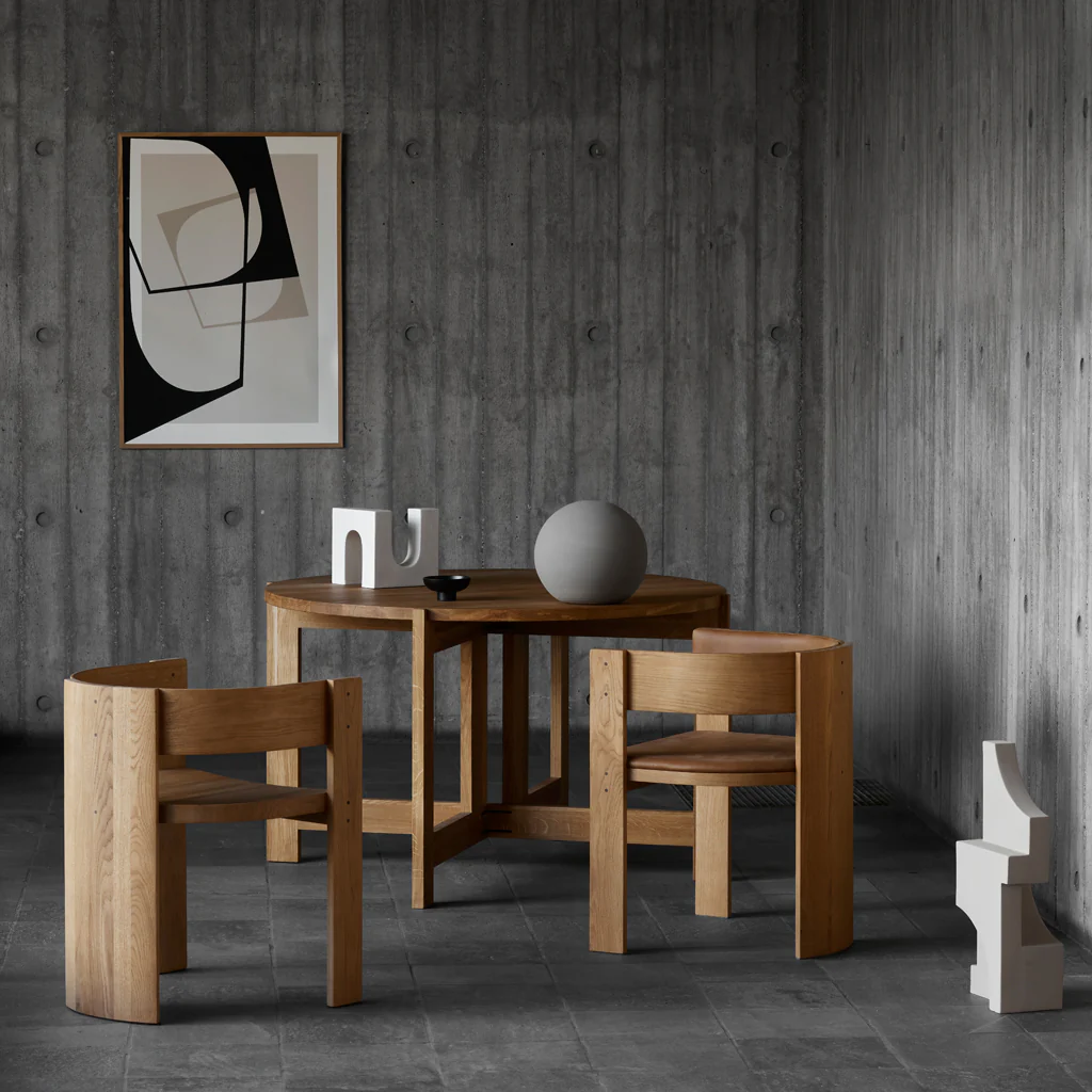 Kristina Dam Collector Dining Chair Oak - Image 2