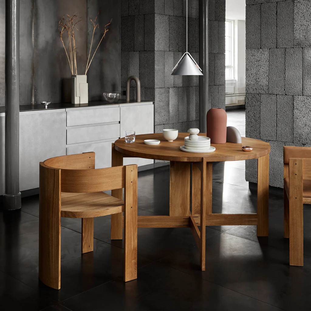 Kristina Dam Collector Dining Table Oak - Image 5