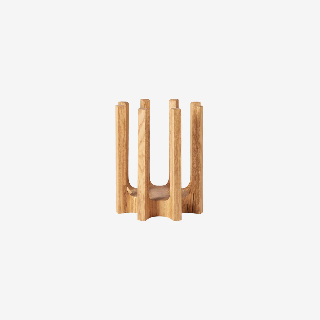 Kristina Dam Column Bowl Oiled Oak