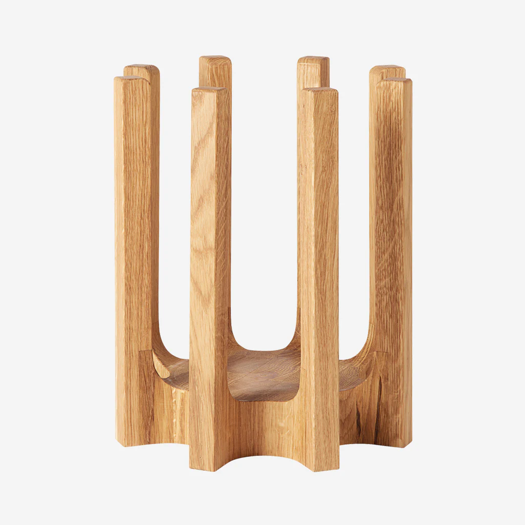 Kristina Dam Column Bowl Oiled Oak - Image 4