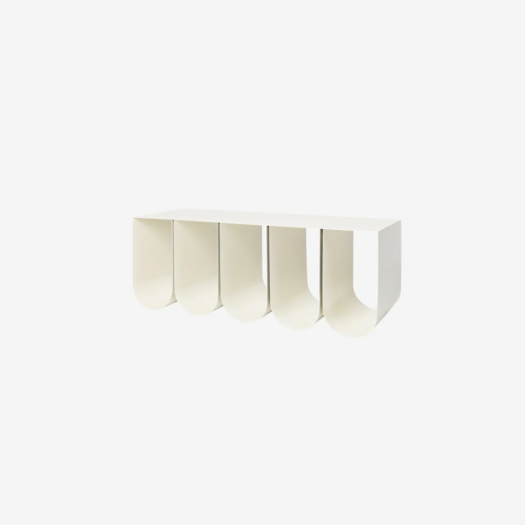 Kristina Dam Curved Bench Off White