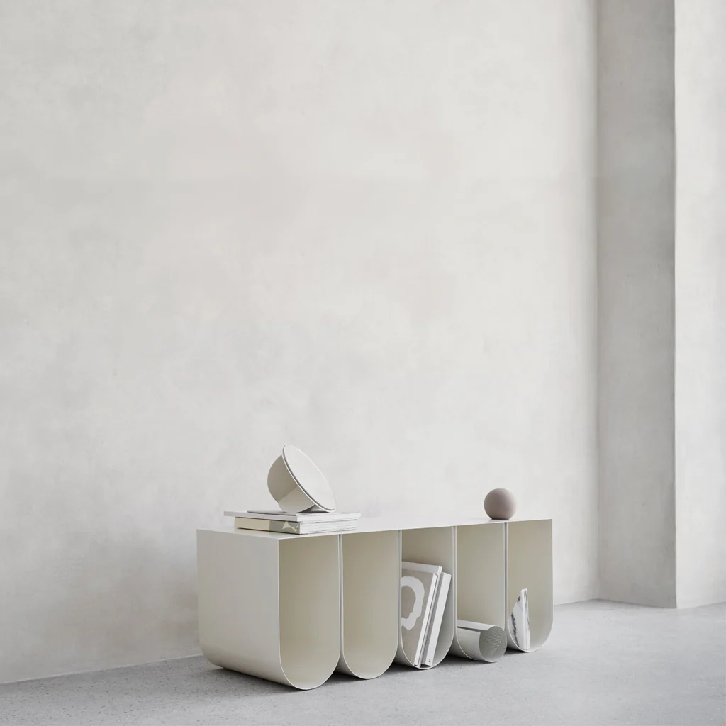 Kristina Dam Curved Bench Off White - Image 7
