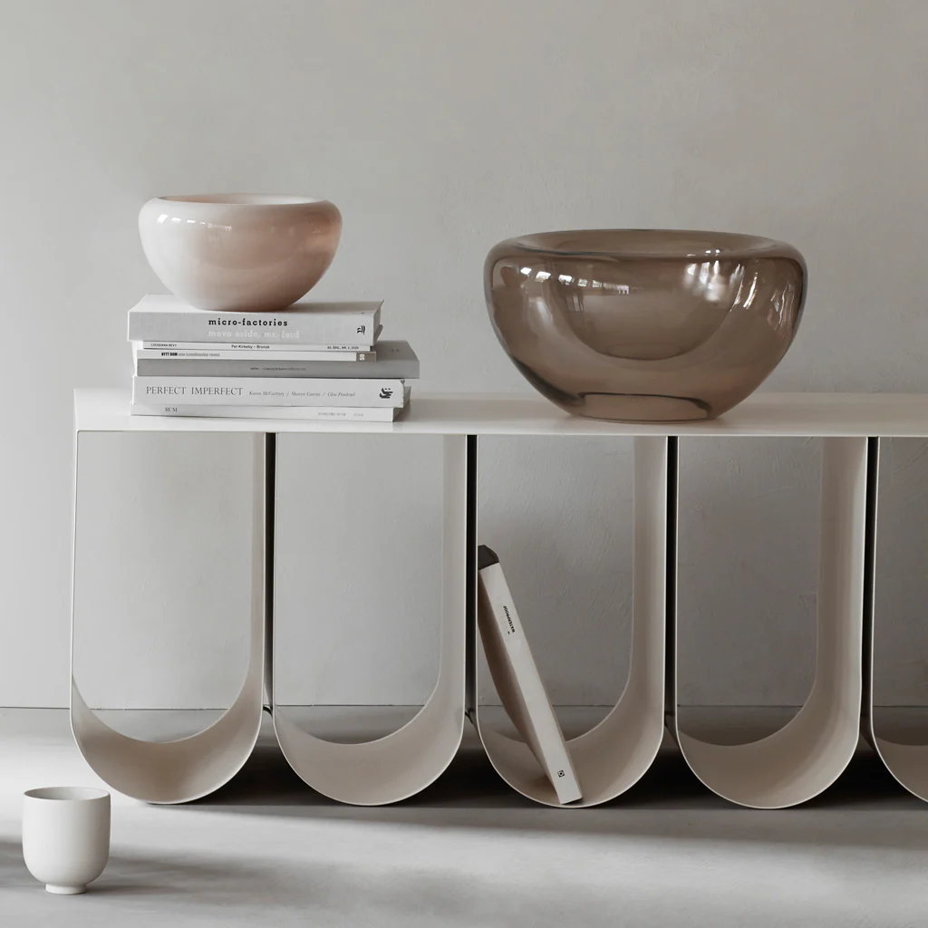 Kristina Dam Curved Bench Off White - Image 8