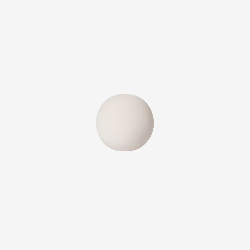 Kristina Dam Globe Sculpture Terracotta Small Beige