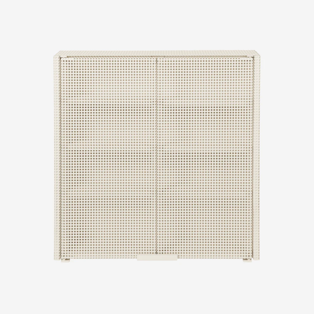 Kristina Dam Grid Wall Cabinet Off White - Image 4