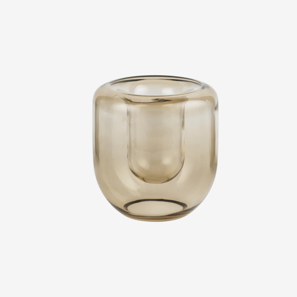 Kristina Dam Opal Vase Small Topaz Brown - Image 3