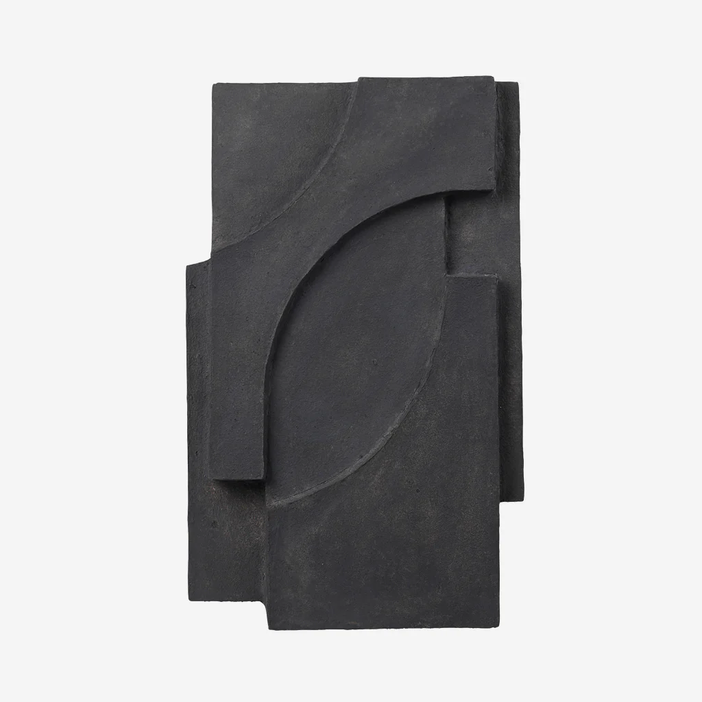 Kristina Dam Serif Relief Dark Grey - Image 5